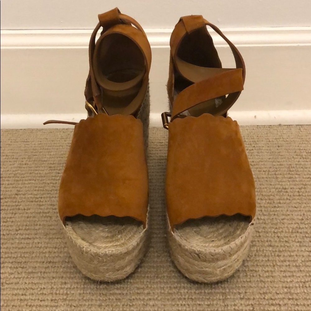 Chloe espadrilles. Authentic.
